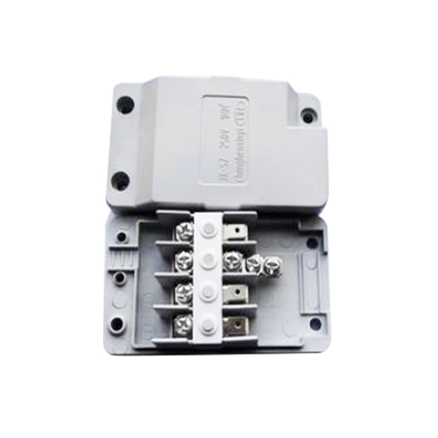JX-SZ/JX-N 250V 1 mm² Caja de unión gris de cuatro posiciones