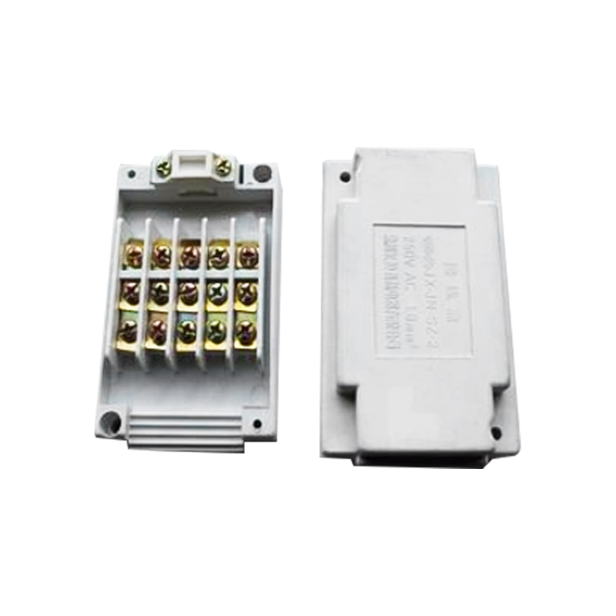 JX-JN-SZ-2 250V 1 mm² Caja de terminal de 5 posiciones blancas